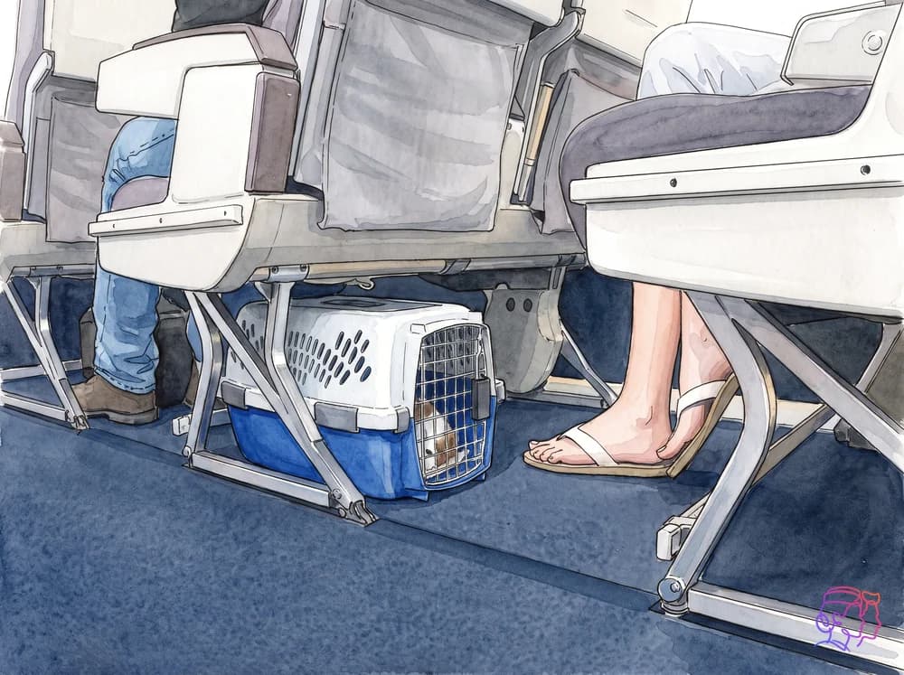 Transportín bajo el asiento