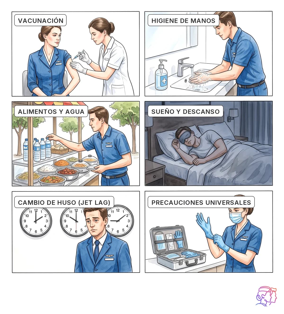 Salud e higiene en los viajes