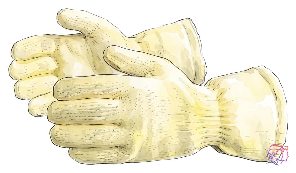 Guantes ignífugos