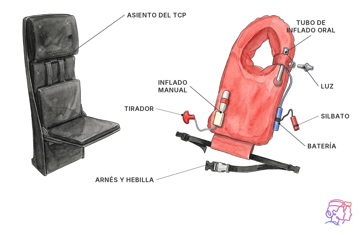 Chaleco de la tripulación